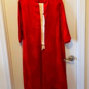 Suzy Wong silk pants suit